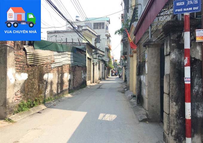 Dịch vụ Chuyển nhà trọn gói tại phố Nam Dư quận Hoàng Mai