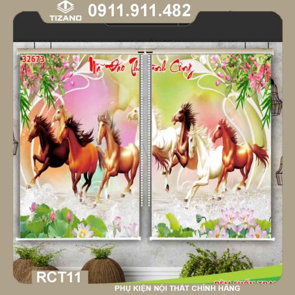 Rem-cuon-in-tranh-3D-con-ngua-Ma-dao-thanh-cong-RCT11-4-600x600