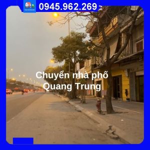 Chuyển nhà trọn gói tại Phố Quang Trung quận Hà Đông