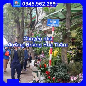 Dịch vụ Chuyển nhà trọn gói tại đường Hoàng Hoa Thám