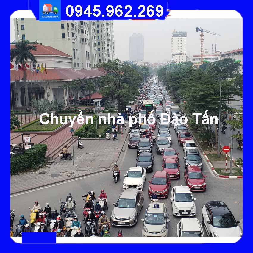 Dịch vụ Chuyển nhà trọn gói tại phố Đào Tấn