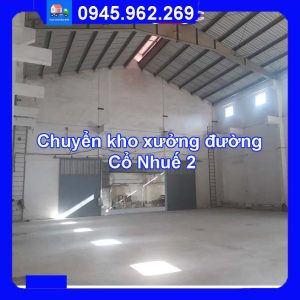 Dịch vụ chuyển kho xưởng trọn gói tại đường Cổ Nhuế 2 quận Bắc Từ Liêm 2024