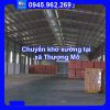 Dịch vụ chuyển kho xưởng trọn gói tại xã Thượng Mỗ huyện Đan Phượng