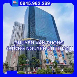 Dịch vụ chuyển văn phòng trọn gói tại đường Nguyễn Chí Thanh quận Đống Đa 2024