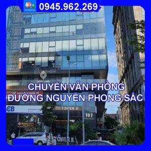 Dịch vụ chuyển văn phòng trọn gói tại đường Nguyễn Phong Sắc quận Cầu Giấy 2024