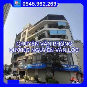 Dịch vụ chuyển văn phòng trọn gói tại đường Nguyễn Văn Lộc quận Hà Đông 2024