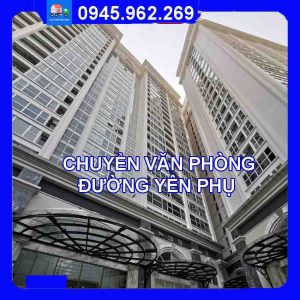 Dịch vụ chuyển văn phòng trọn gói tại đường Yên Phụ quận Tây Hồ 2024
