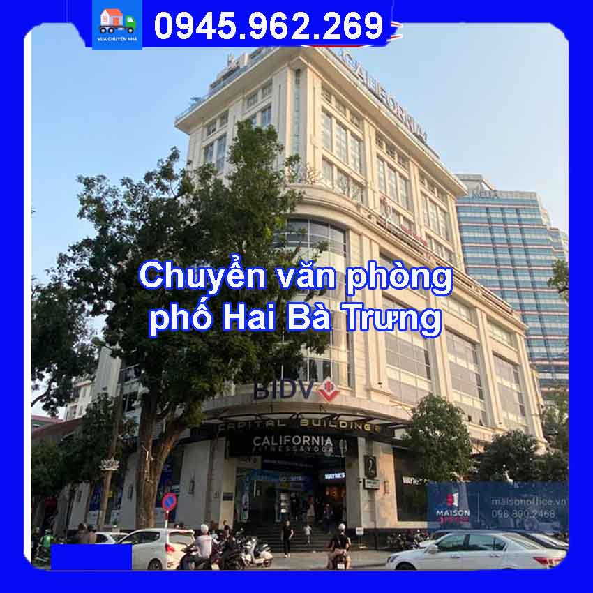 Dịch vụ chuyển văn phòng trọn gói tại phố Hai Bà Trưng