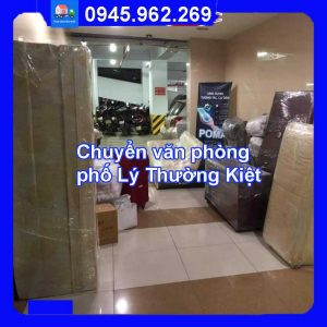Dịch vụ chuyển văn phòng trọn gói tại phố Lý Thường Kiệt
