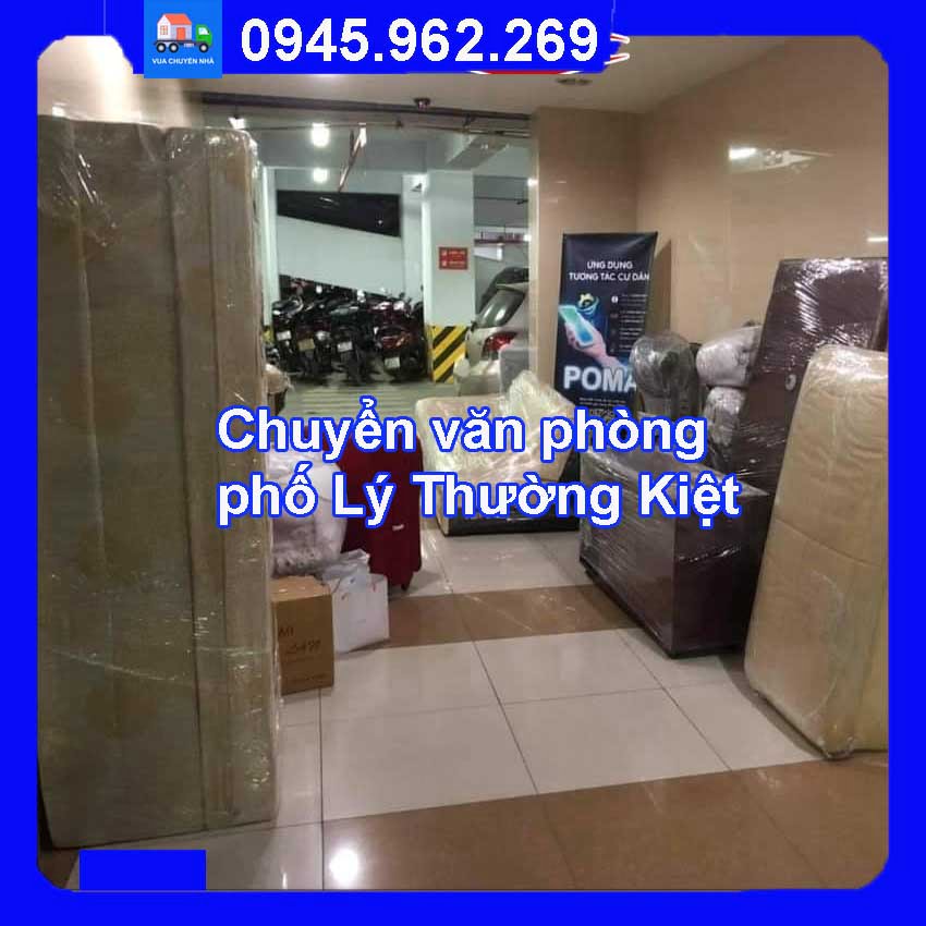 Dịch vụ chuyển văn phòng trọn gói tại phố Lý Thường Kiệt