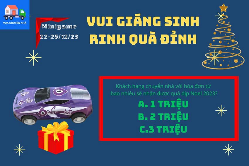 Vui Giáng sinh Rinh quà đỉnh