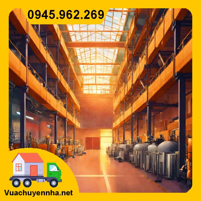 dịch vụ chuyển kho xưởng trọn gói chuyên nghiệp
