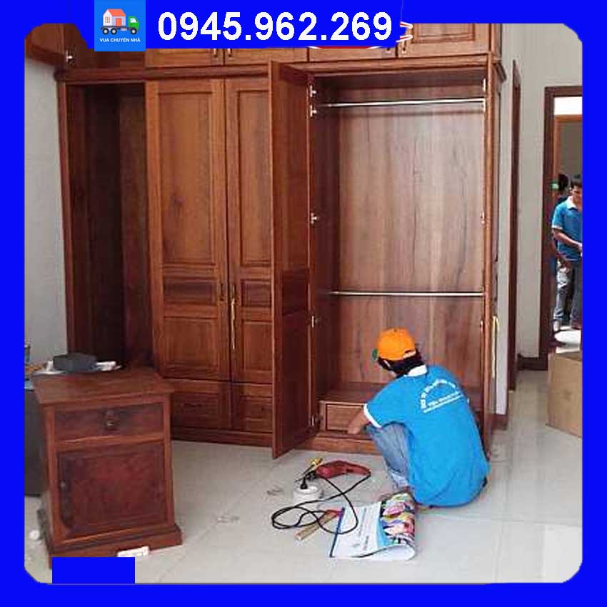 dịch vụ tháo lắp vận chuyển giường tủ