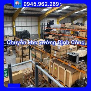 Dịch vụ chuyển kho xưởng trọn gói tại Định Công quận Hoàng Mai