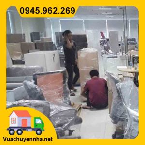 vận chuyển kệ tủ văn phòng mới