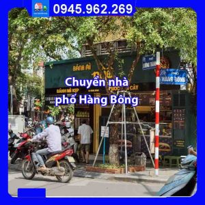 Chuyển nhà trọn gói tại phố Hàng Bông