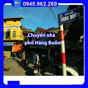Dịch vụ Chuyển nhà trọn gói tại phố Hàng Buồm