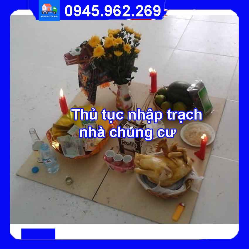 Thủ tục nhập trạch nhà chung cư