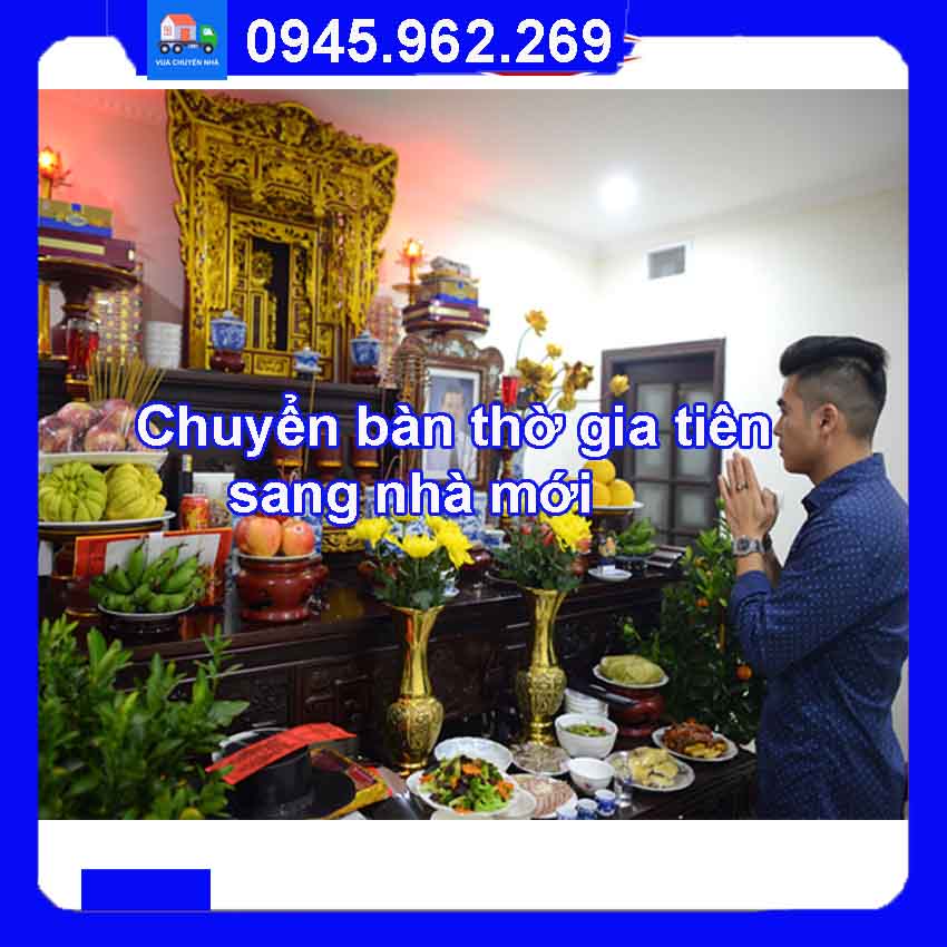 chuyển bàn thờ gia tiên sang nhà mới