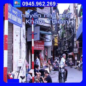 Dịch vụ Chuyển nhà trọn gói tại phố Khâm Thiên quận Đống Đa 2024
