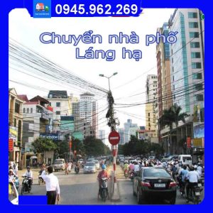 Dịch vụ Chuyển nhà trọn gói tại phố Láng Hạ quận Đống Đa