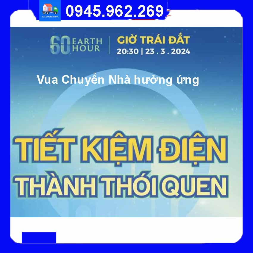 hưởng ứng Chiến dịch Giờ Trái Đất 2024