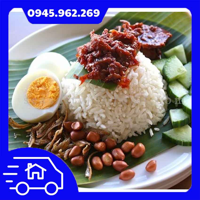 Cách làm cơm Nasi Lemak Malaysia