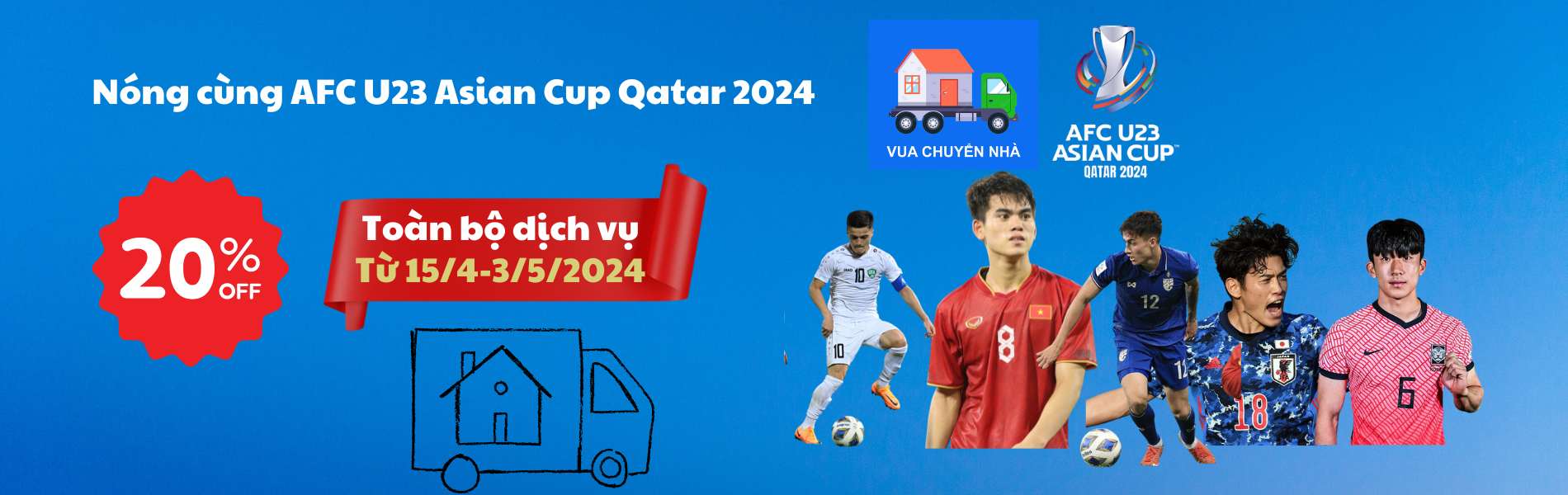 Nóng cùng AFC U23 Asian Cup Qatar 2024