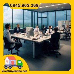 So sánh dịch vụ chuyển văn phòng trọn gói ở quận Long Biên và Ba Đình