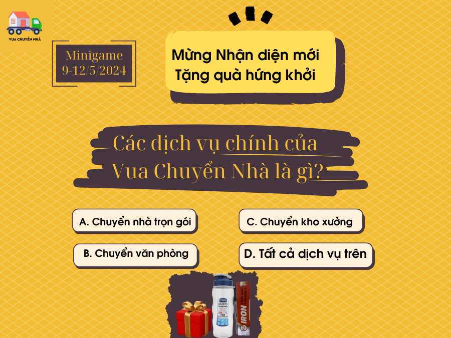 minigame Mừng nhận diện mới
