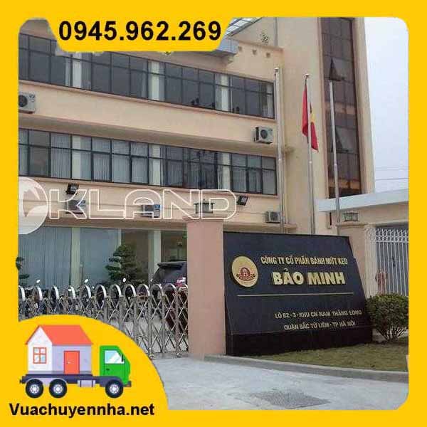 Dịch vụ chuyển kho xưởng trọn gói tại KCN Nam Thăng Long quận Bắc Từ Liêm