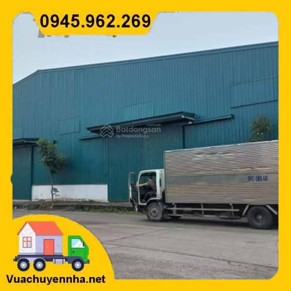 Dịch vụ chuyển kho xưởng trọn gói tại đường Khuyến Lương quận Hoàng Mai