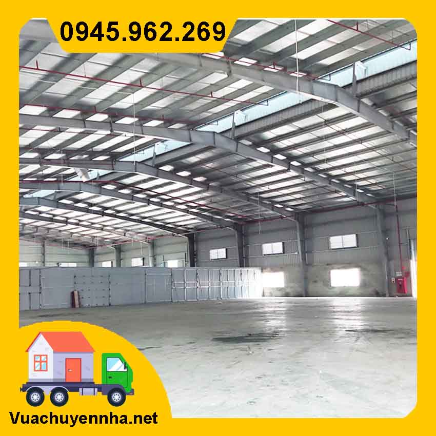 Dịch vụ chuyển kho xưởng trọn gói tại phường Biên Giang quận Hà Đông