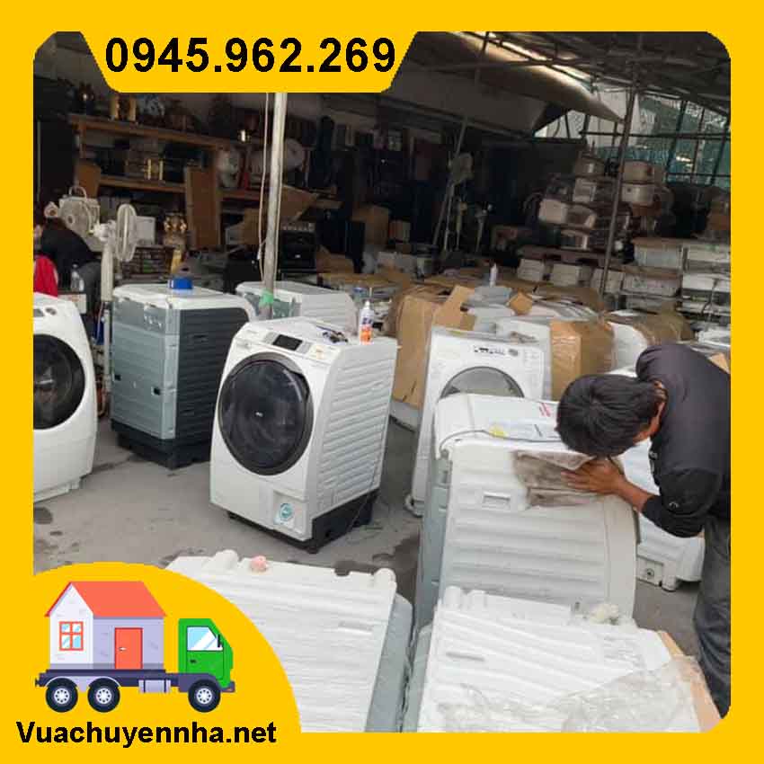 Dịch vụ thu mua máy giặt cũ giá cao Hà Nội
